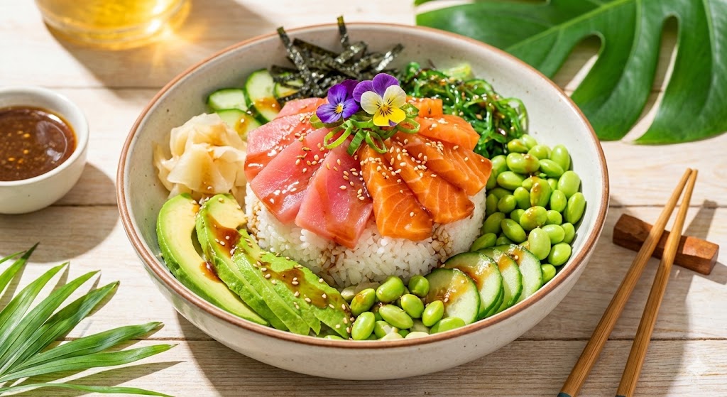 VegeSashimi Poké Bowl